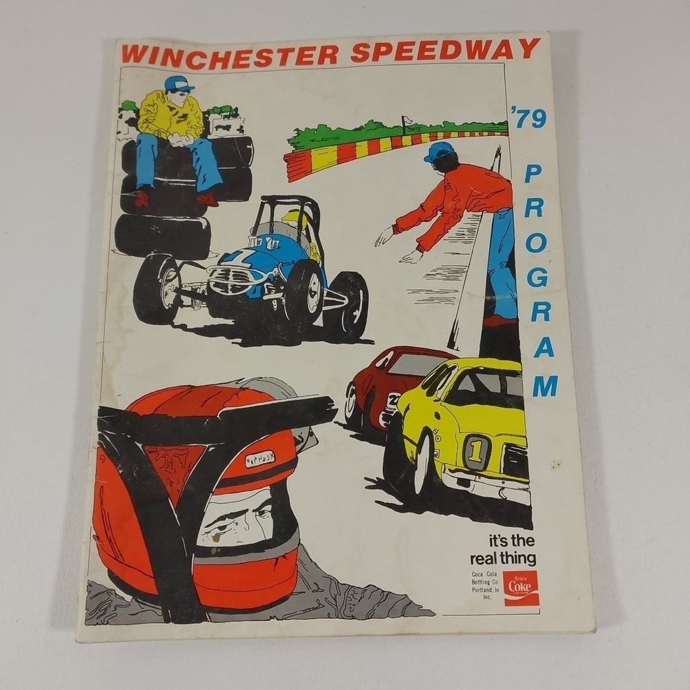 1979 USAC Sprint Car Race Program, Winchester Speedway Indiana